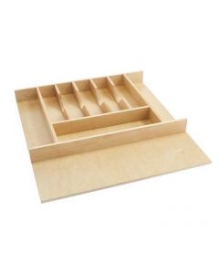 Trimmable Wood Cutlery Tray 20 5/8" to 14 1/4"