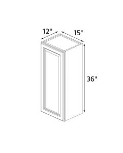 Imperial White 15''x36'' Wall Cabinet RTA