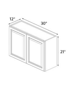 Imperial White 30''x21'' Wall Cabinet RTA