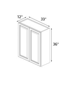 Imperial White 33''x36'' Wall Cabinet RTA