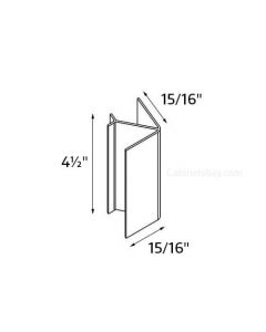 Sorrento Latte Toe Kick Corner
