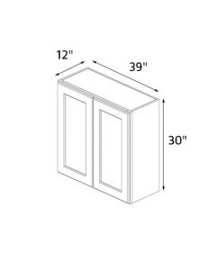 Chester White 39''x30'' Wall Cabinet RTA