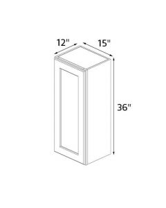 Chester White 15''x36'' Wall Cabinet RTA