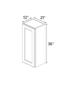 Chester White 21''x36'' Wall Cabinet RTA