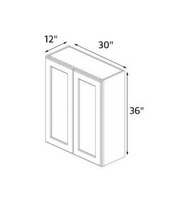 Traditional White 30''x36'' Wall Cabinet AC