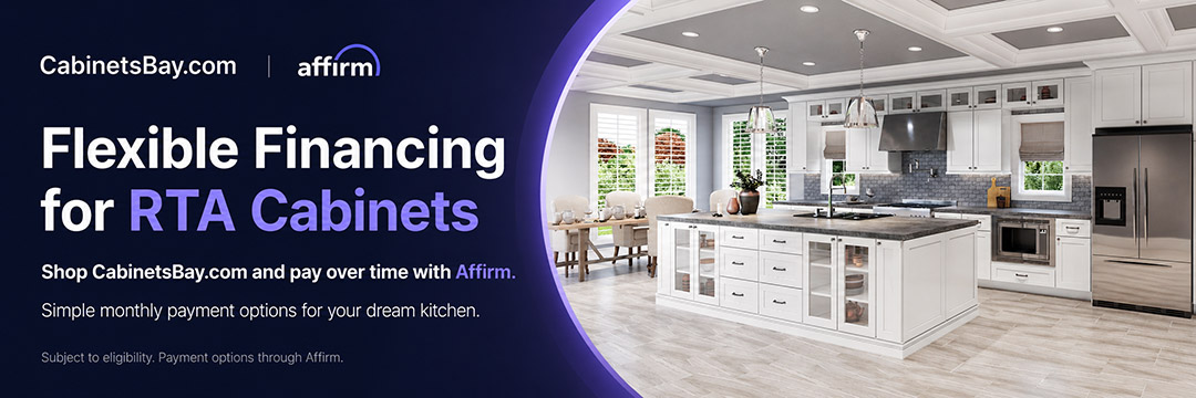 Flexible financing for RTA cabinets with Affirm