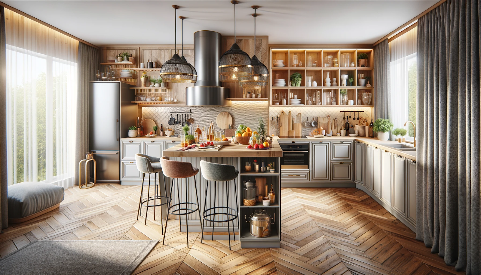 Kitchen Layout Ideas to Maximize Space & Efficiency Cabinets Bay LLC