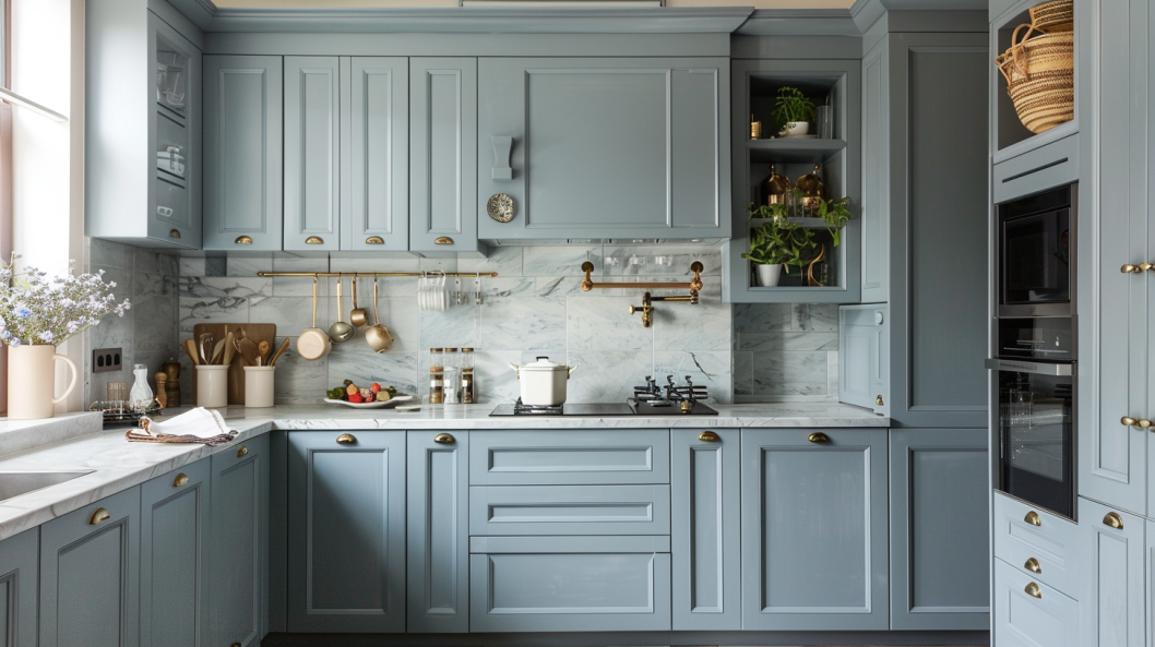 Relax with Tranquil Blue­-Gray Shades