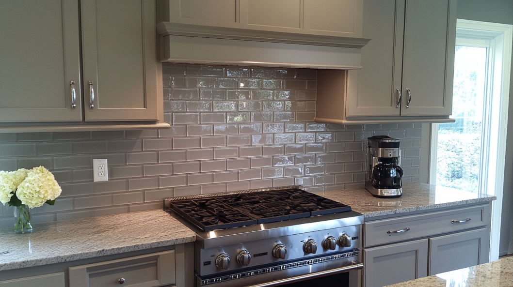 Sleek and Modern Glass Subway Tile Backsplash Designs