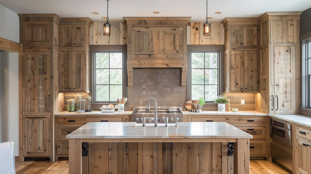 Vintage Appeal with Rustic Shaker Cabinet Hardware