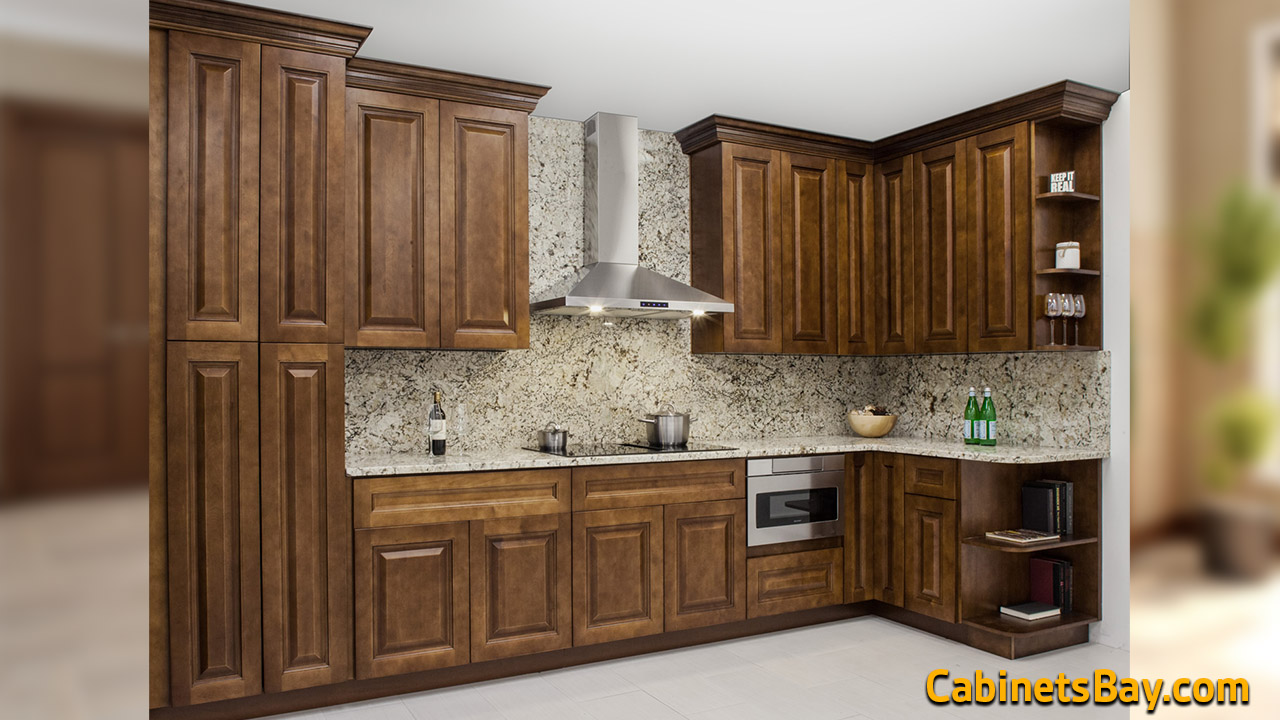 best Twilight Brown Pre-Assembled Cabinets
